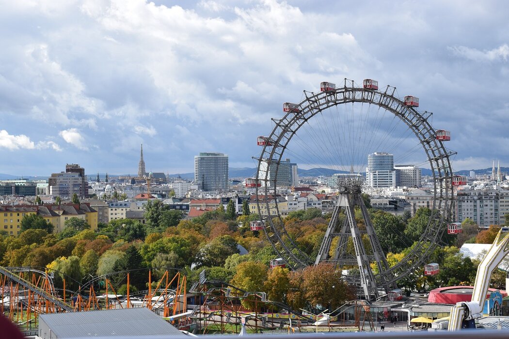 Stadtkulisse von Wien